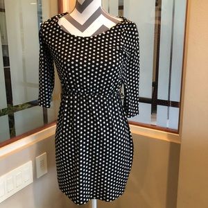 Black and white Polka Dot Dress